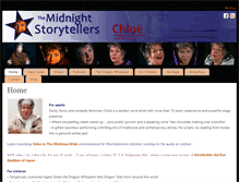 Tablet Screenshot of midnightstorytellers.co.uk